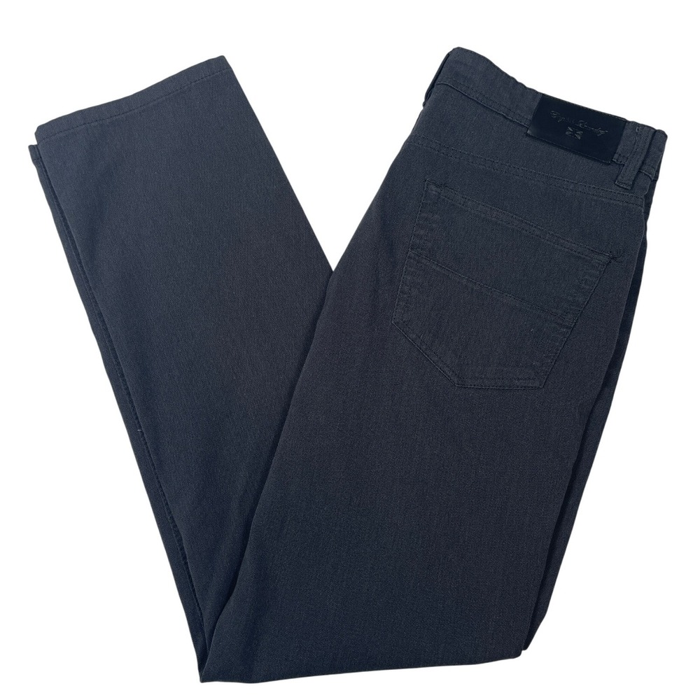English Laundry Men's 32x32 Charcoal Stretch Denim Modern Straight‎ Premium Fit